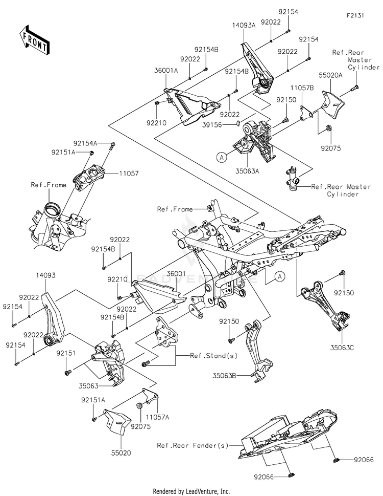 Frame Fittings Schematic