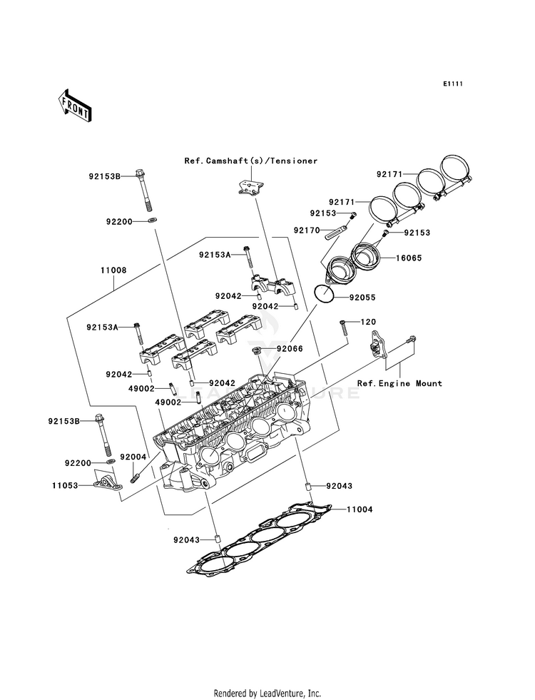 Cylinder Head Schematic