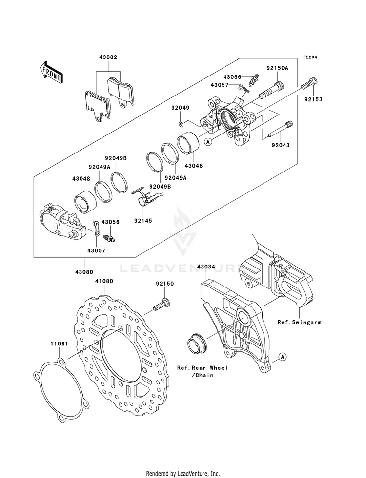 Rear Brake Schematic