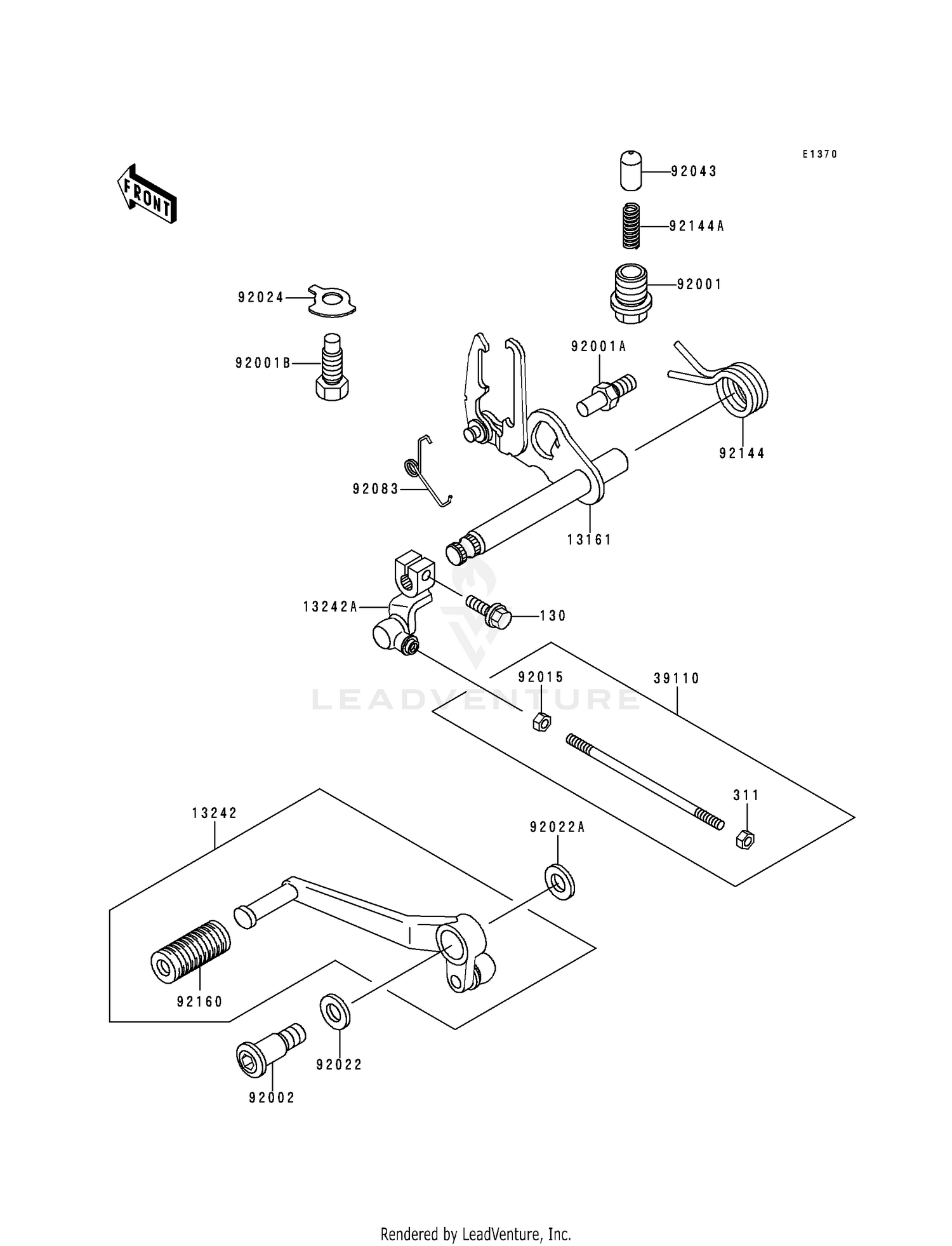 GEAR CHANGE MECHANISM
