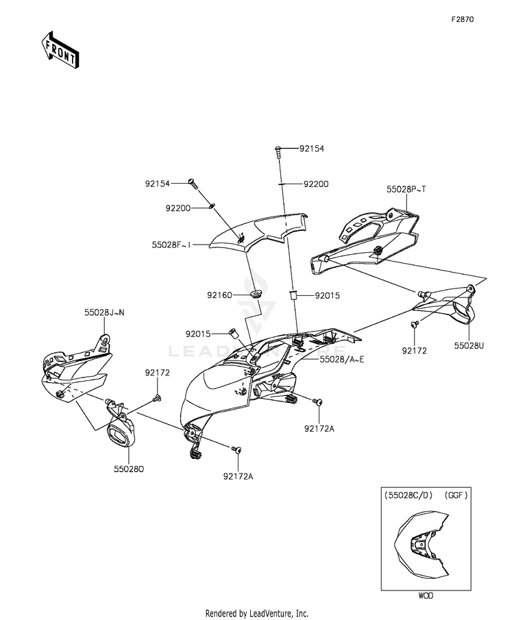 Cowling(Upper) Schematic