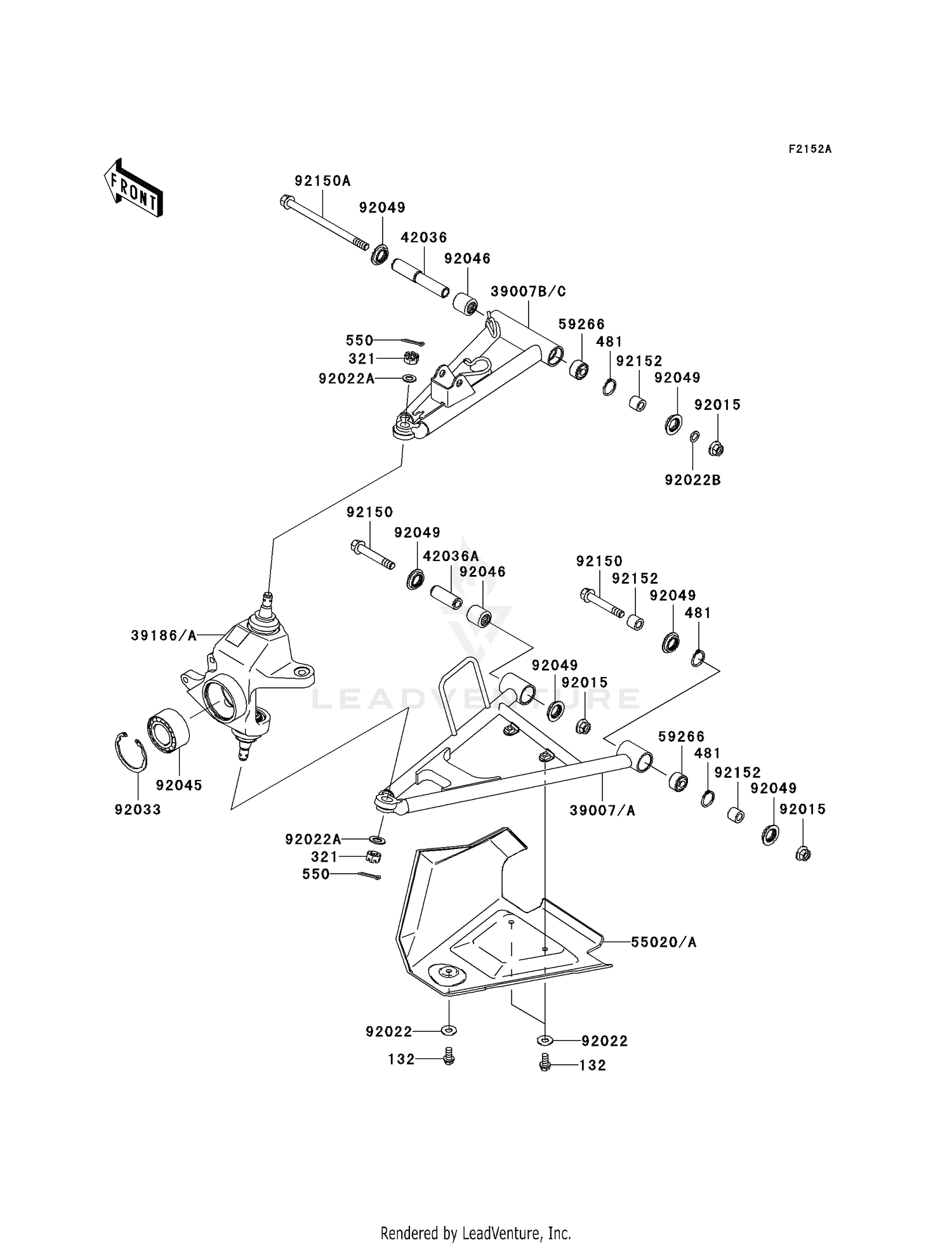 FRONT SUSPENSION (JKAVFDC1 6B503253-)