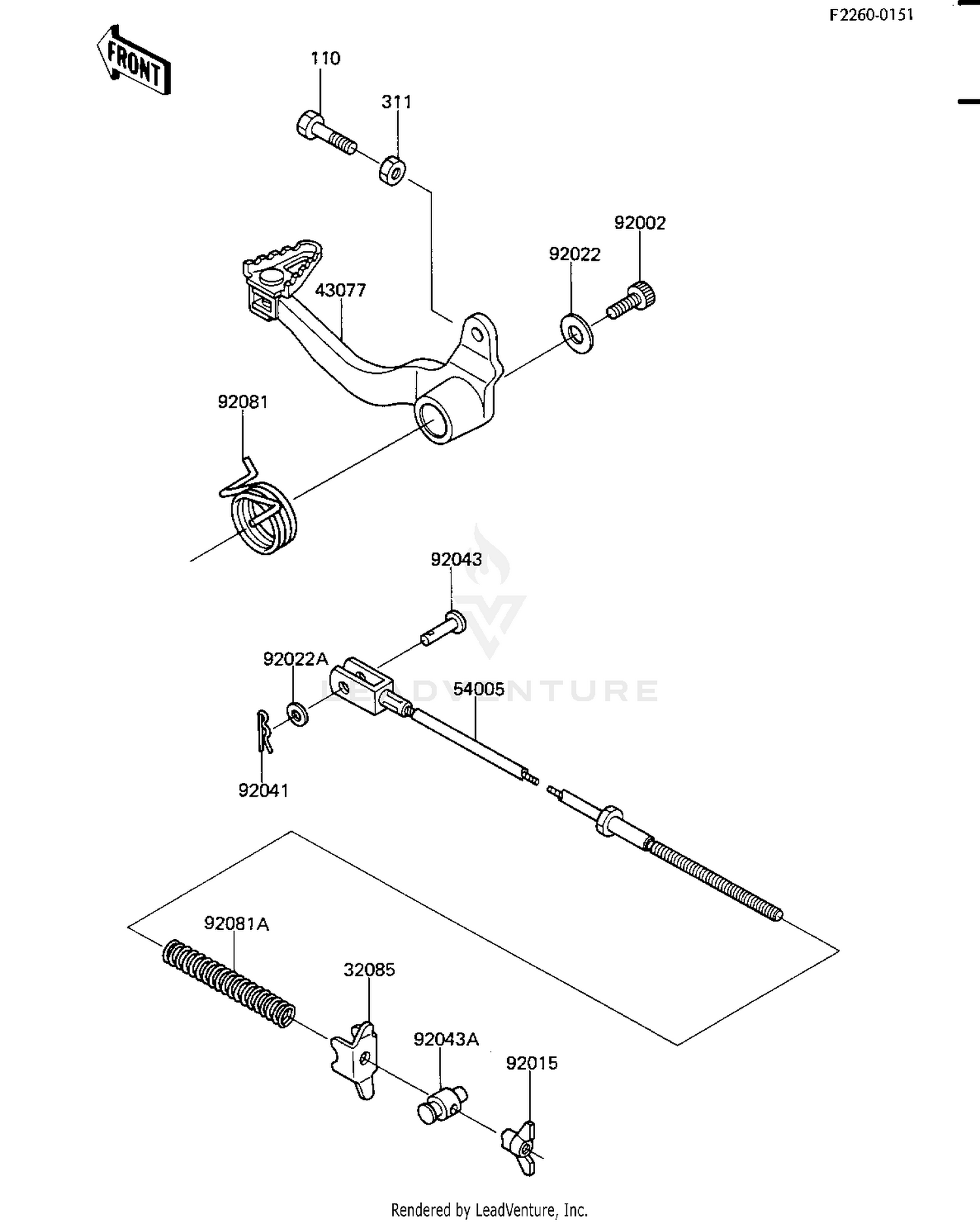 BRAKE PEDAL