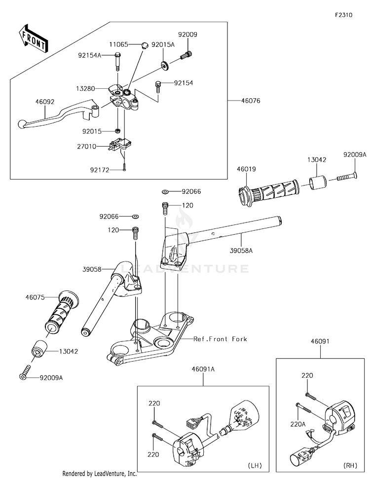 Handlebar Schematic