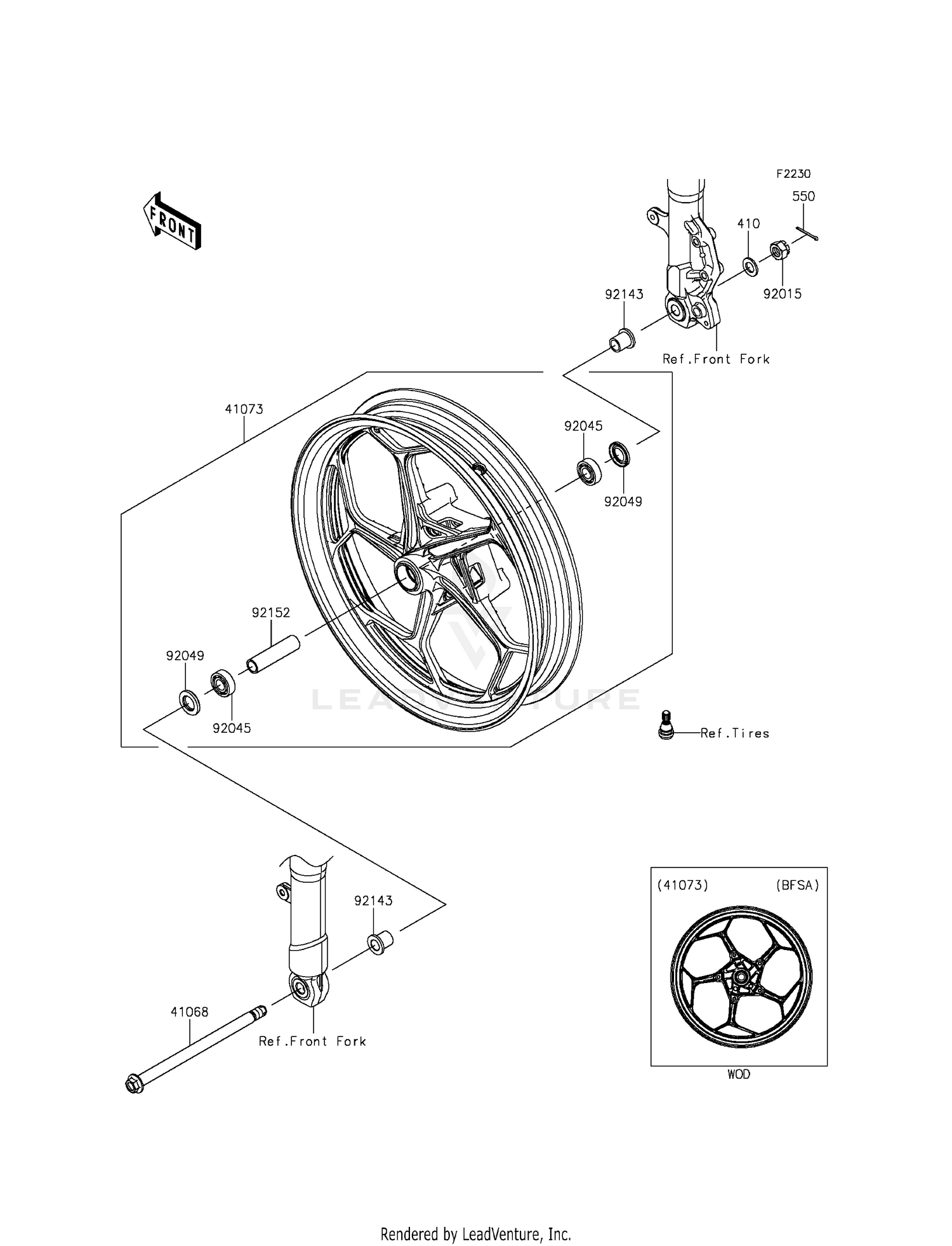 FRONT WHEEL