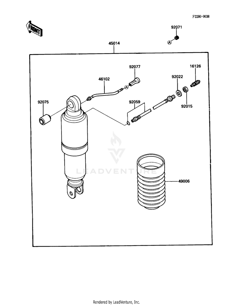 Shock Absorber(S) Schematic