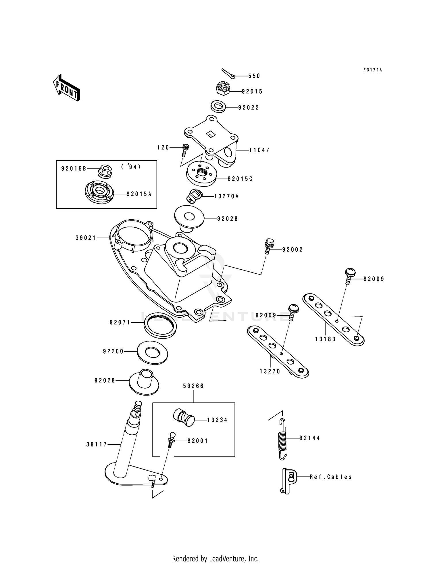 HANDLE POLE (JH750-B2/B3)