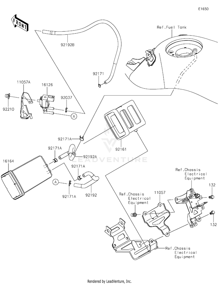 Fuel Evaporative System(Ca) Schematic