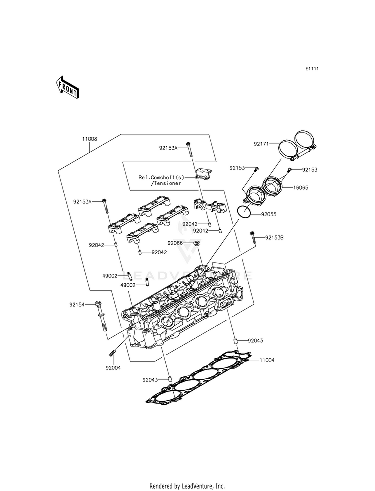 Cylinder Head Schematic