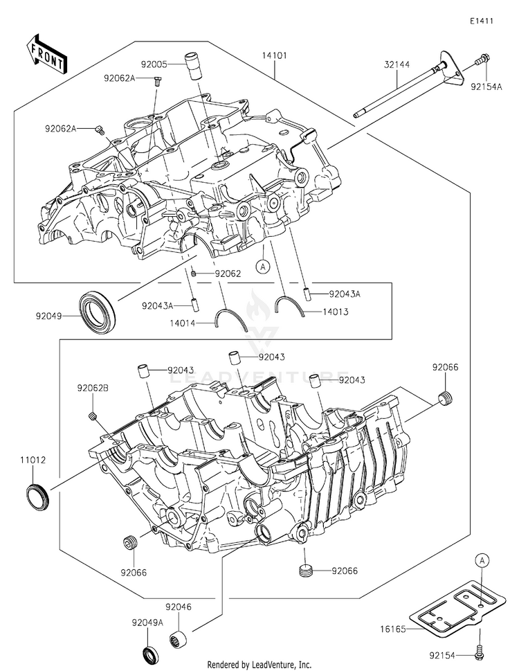 Crankcase Schematic
