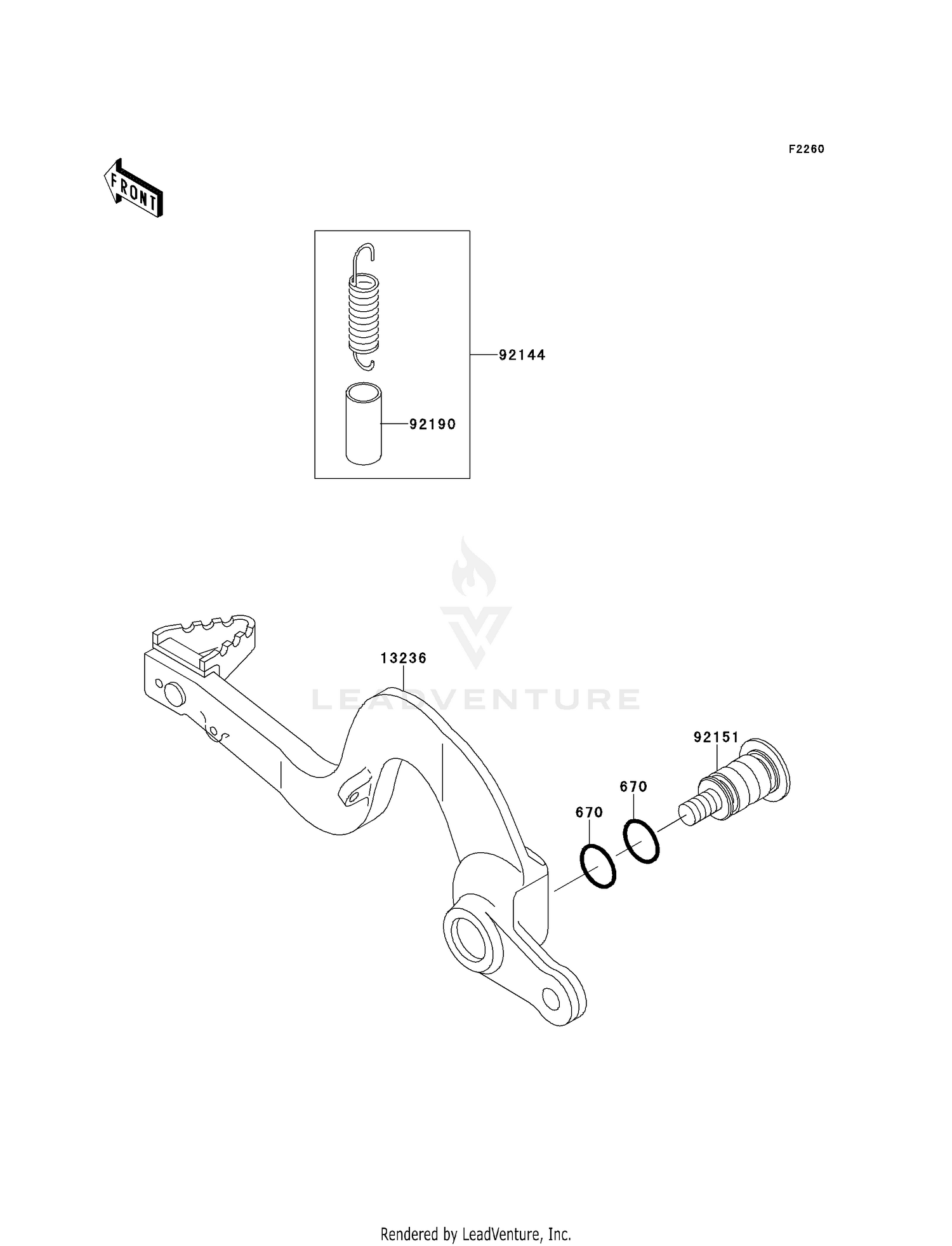 BRAKE PEDAL
