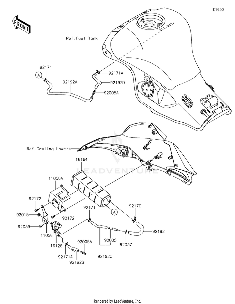 Fuel Evaporative System(Ca) Schematic
