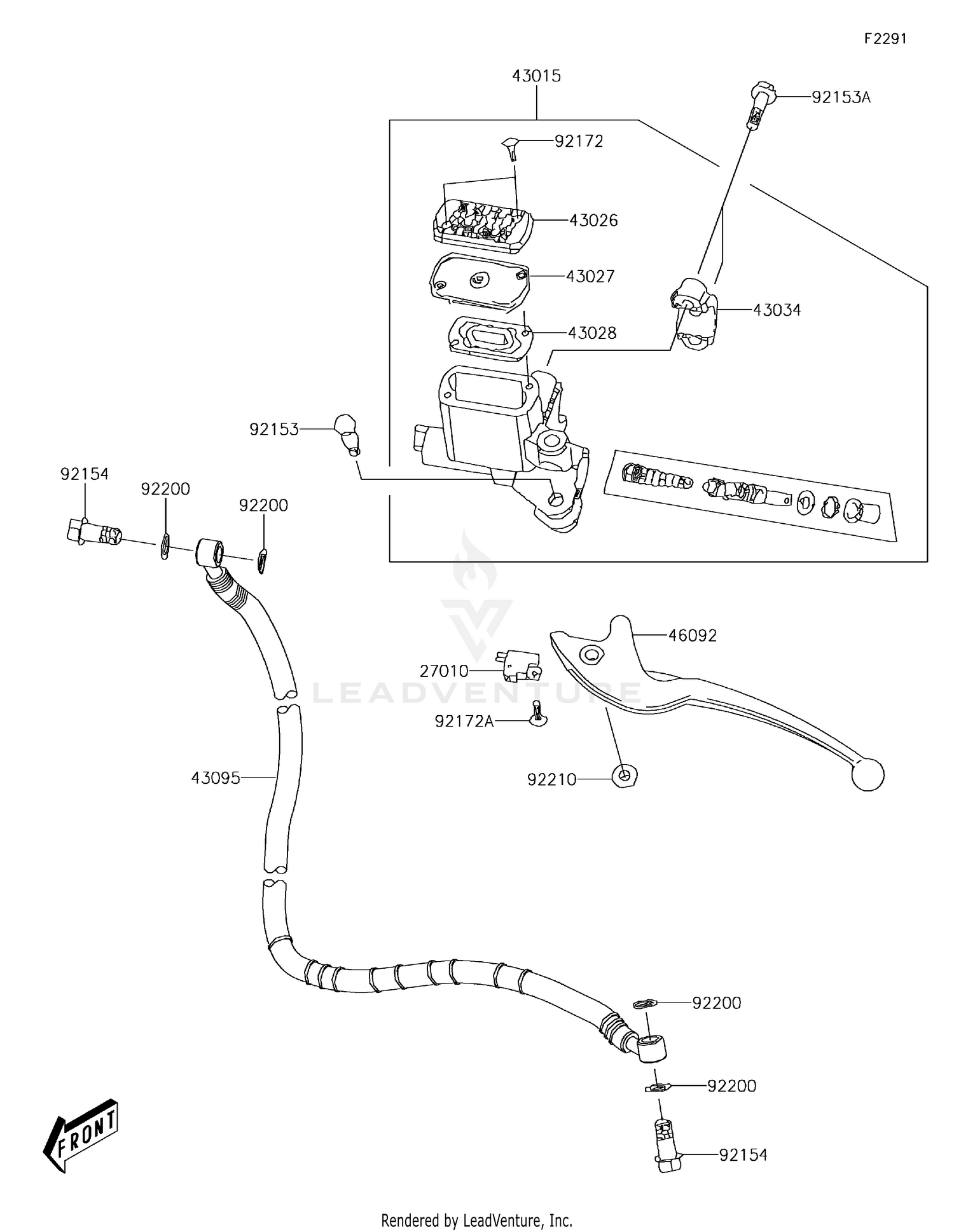 Front Master Cylinder