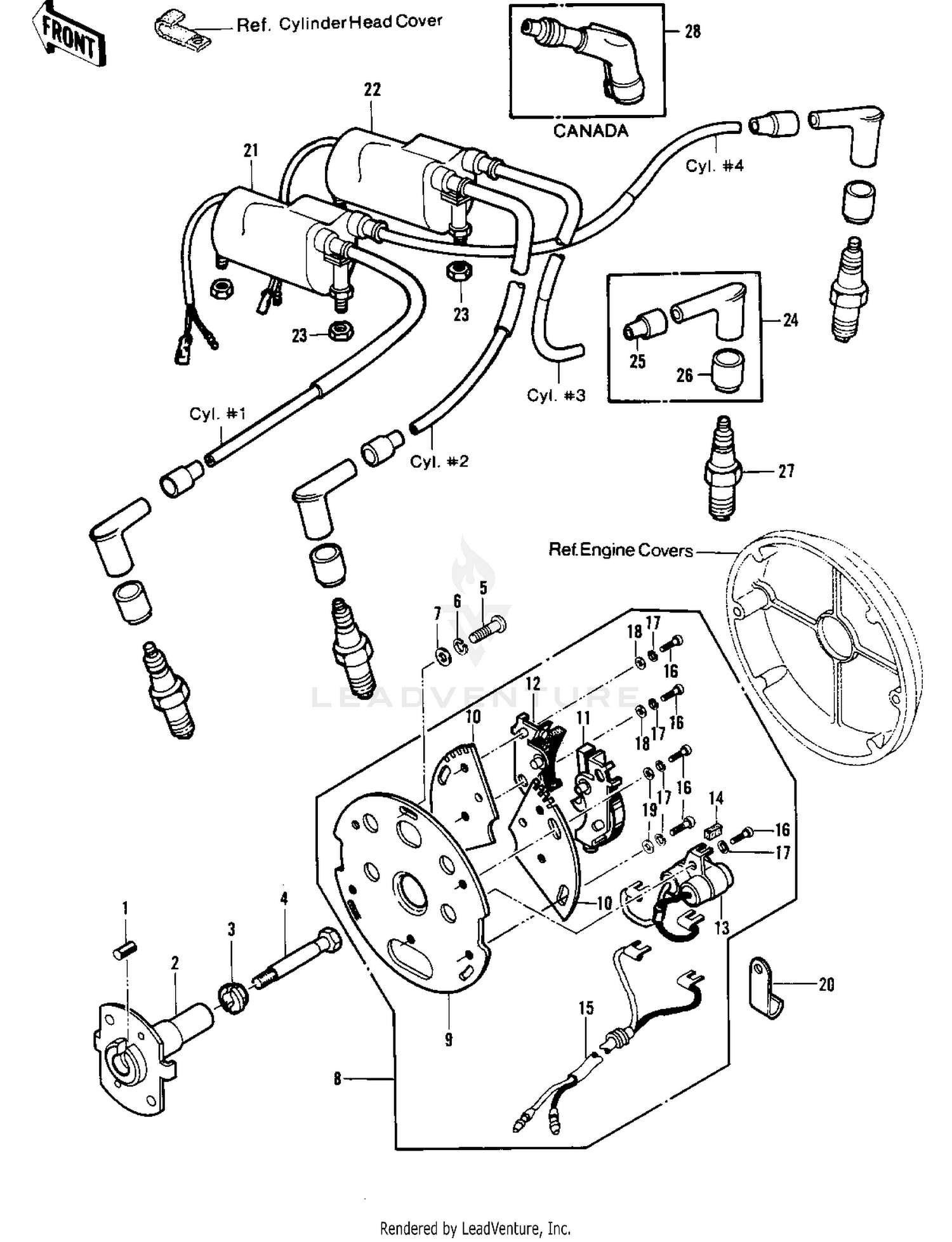 IGNITION ('77-'78 B1/B2)