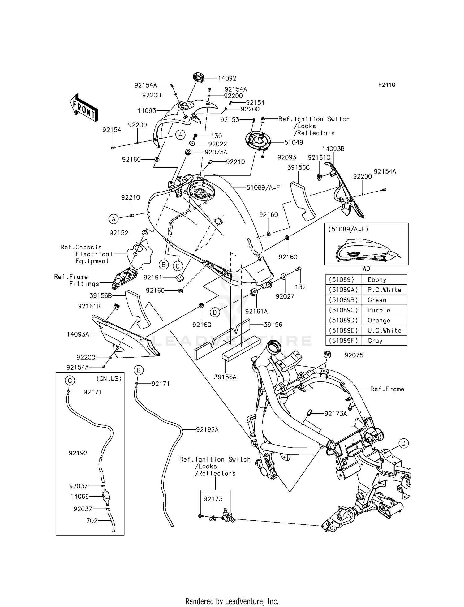 FUEL TANK (BFF/BGF)