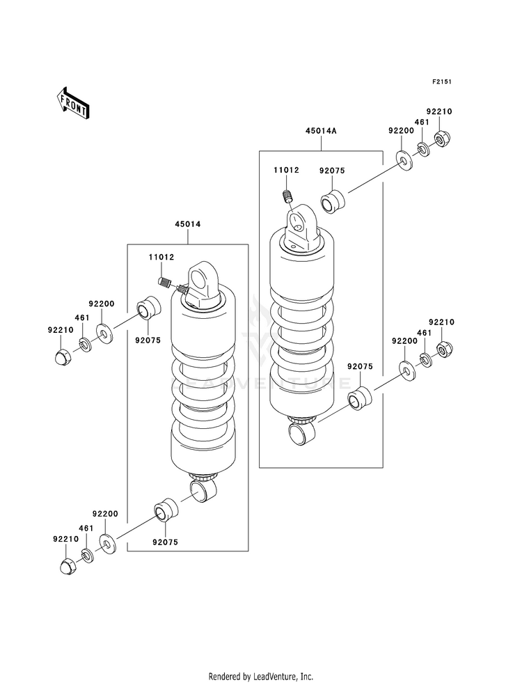 Suspension/Shock Absorber Schematic