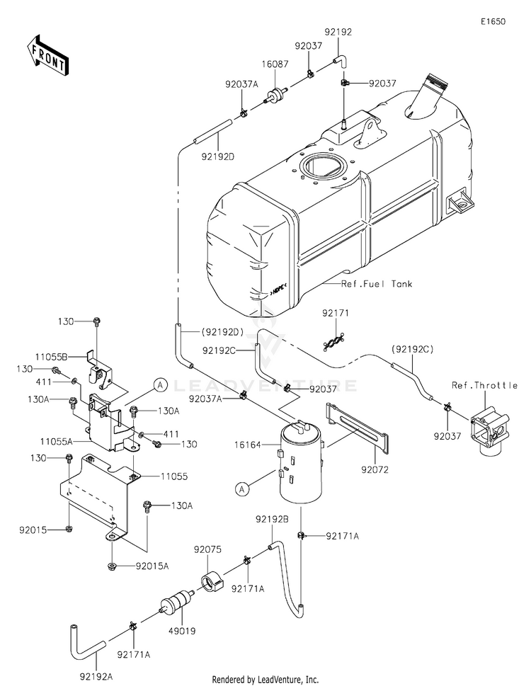Fuel Evaporative System Schematic