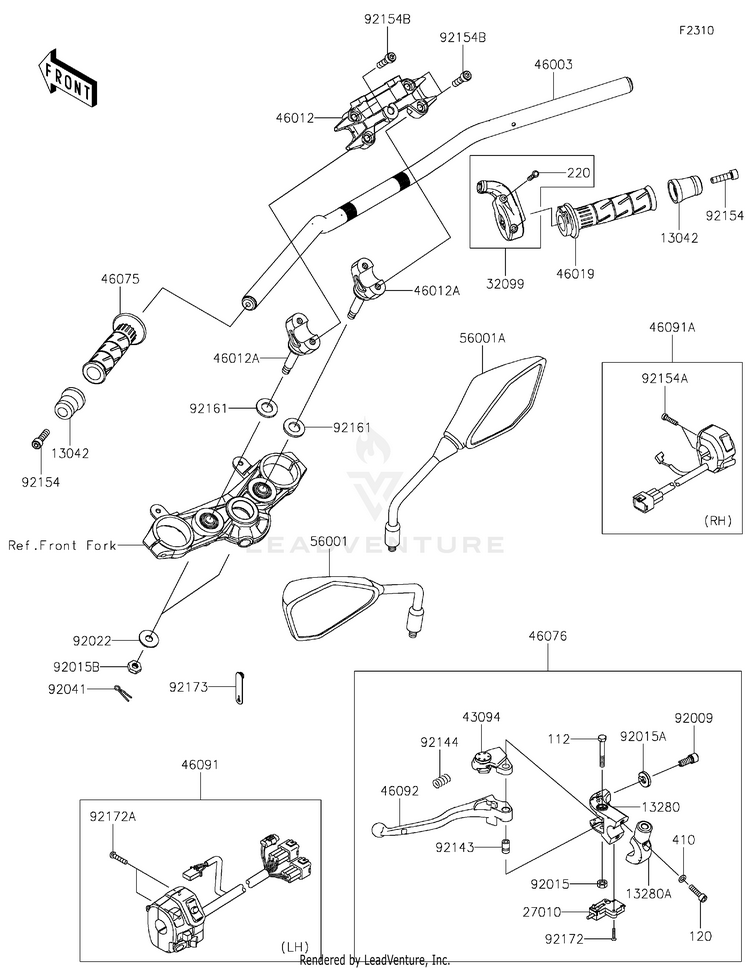 Handlebar Schematic