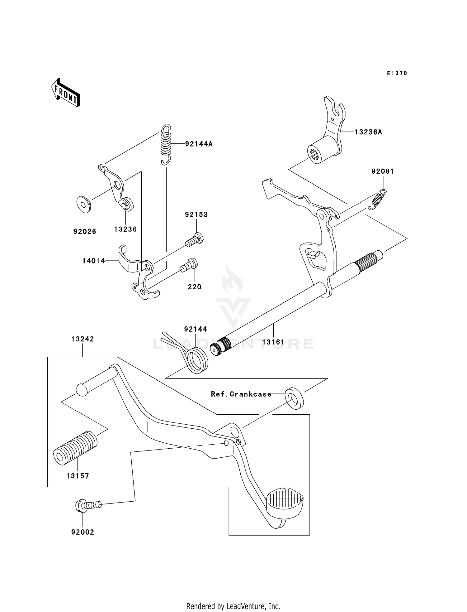 GEAR CHANGE MECHANISM