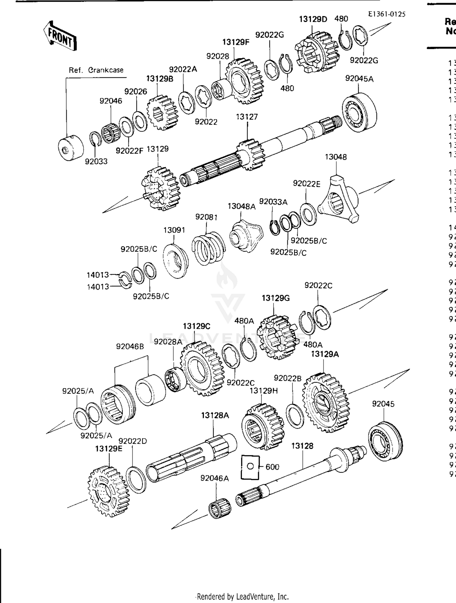 Assembly diagram