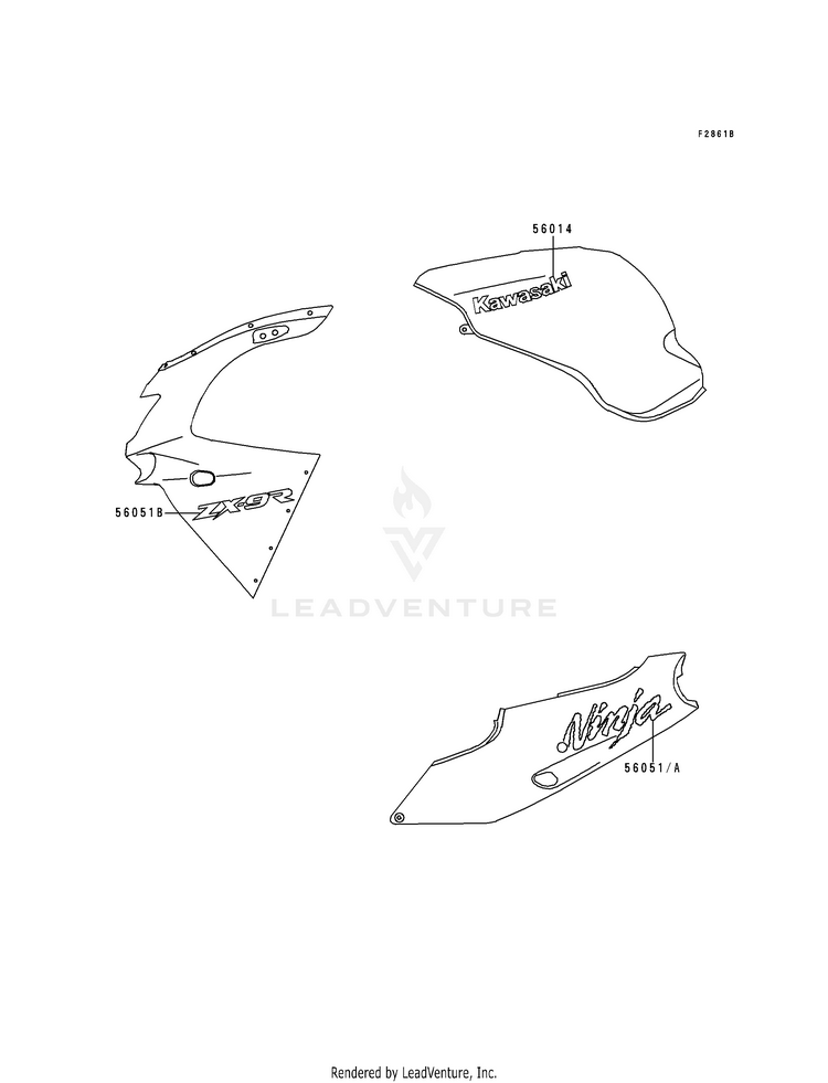 Decals (Red)(Zx900-B2) Schematic