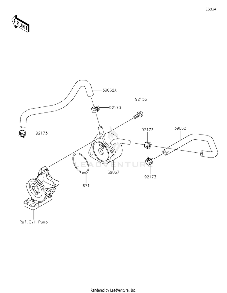Oil Cooler Schematic