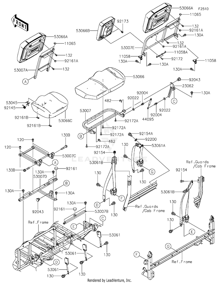 Seat(Rear) Schematic