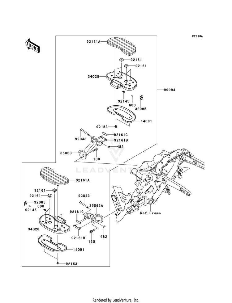 Accessory (Pass. Floorbord) Schematic