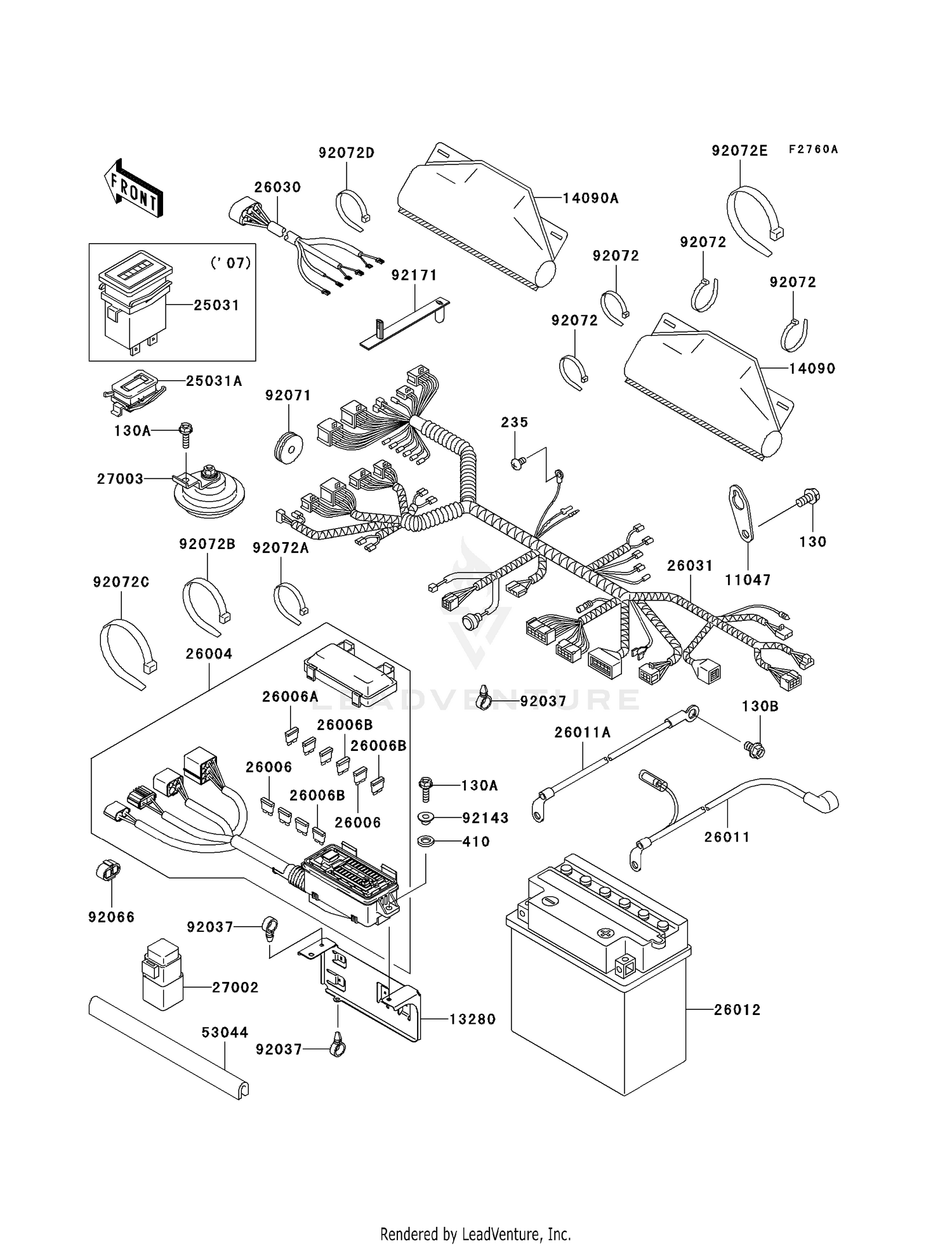 CHASSIS ELECTRICAL EQUIPMENT (G7F/G8F)