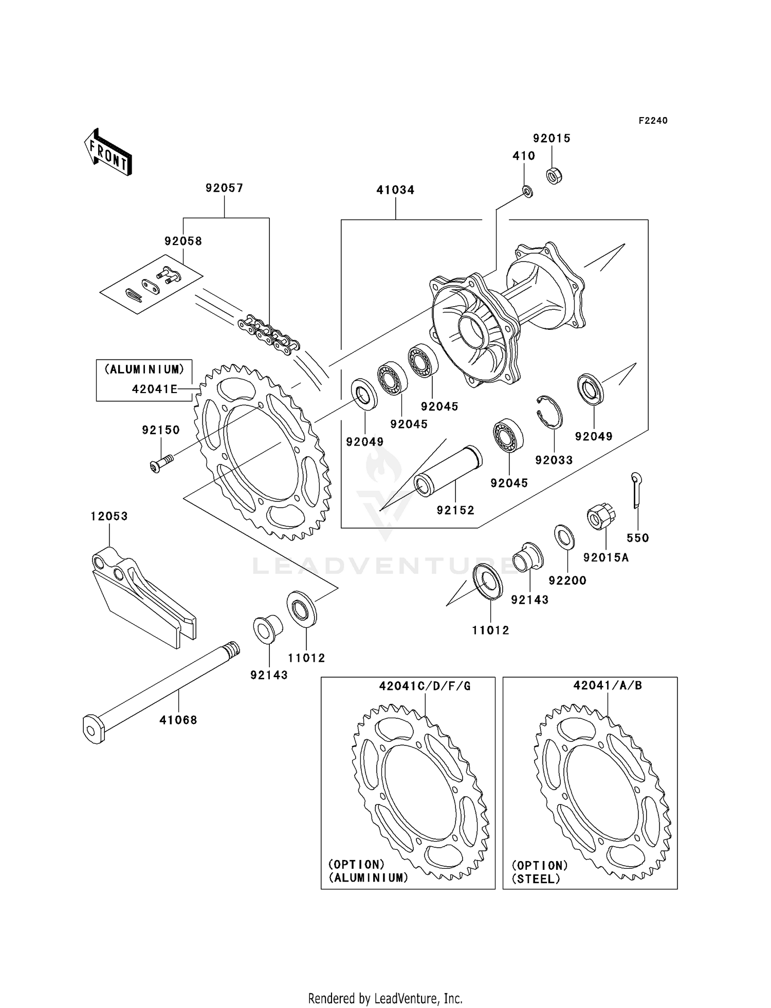 REAR HUB