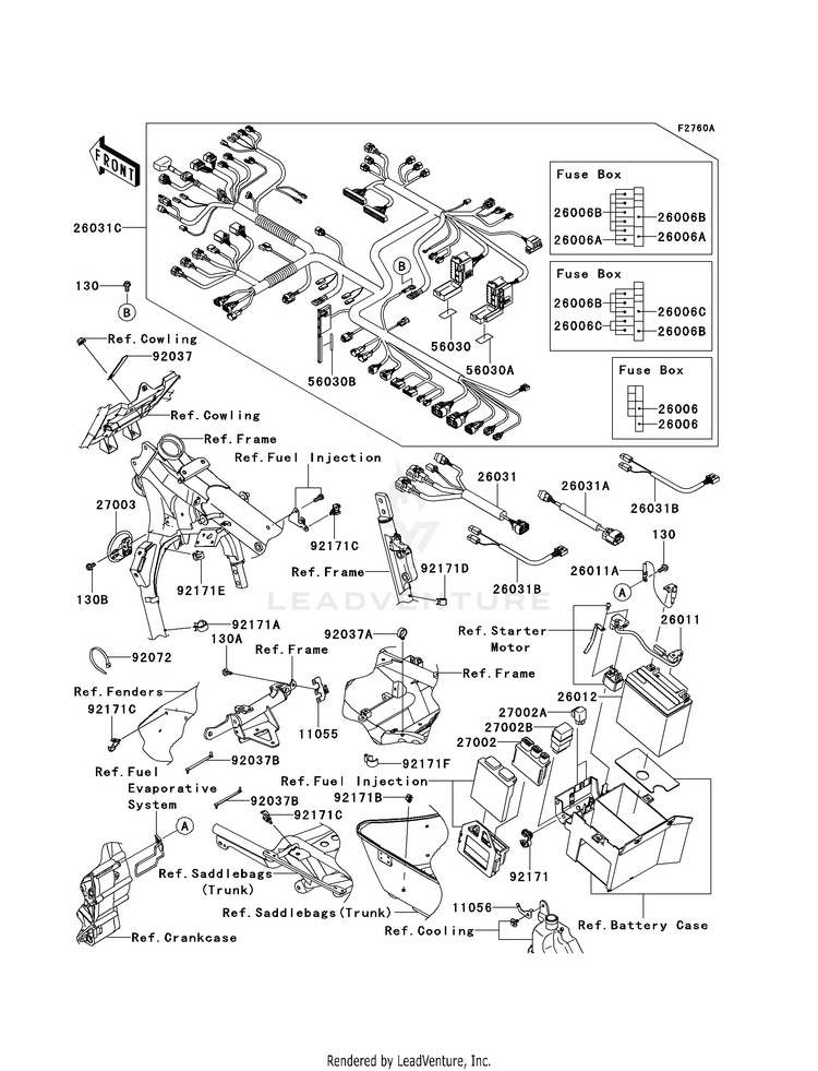 Chassis Electrical Equipment (Acf) Schematic