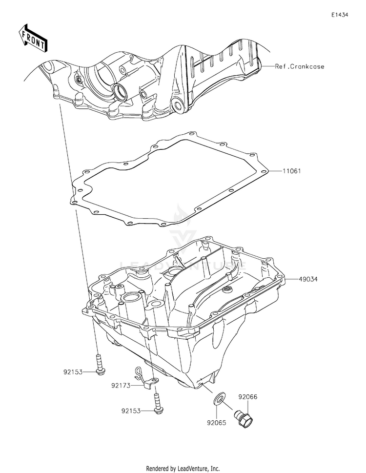 Oil Pan Schematic