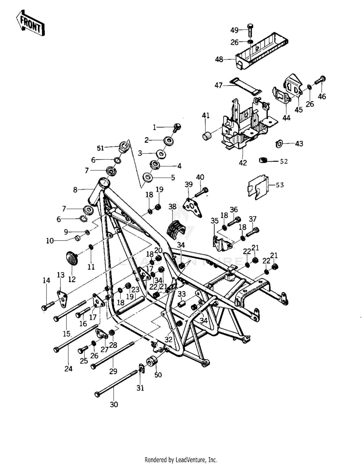 FRAME/FRAME FITTINGS ('75 S)