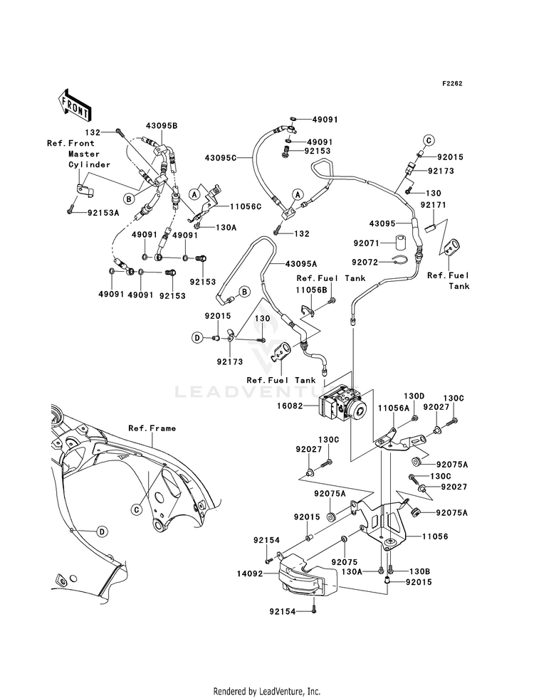 Brake Piping Schematic