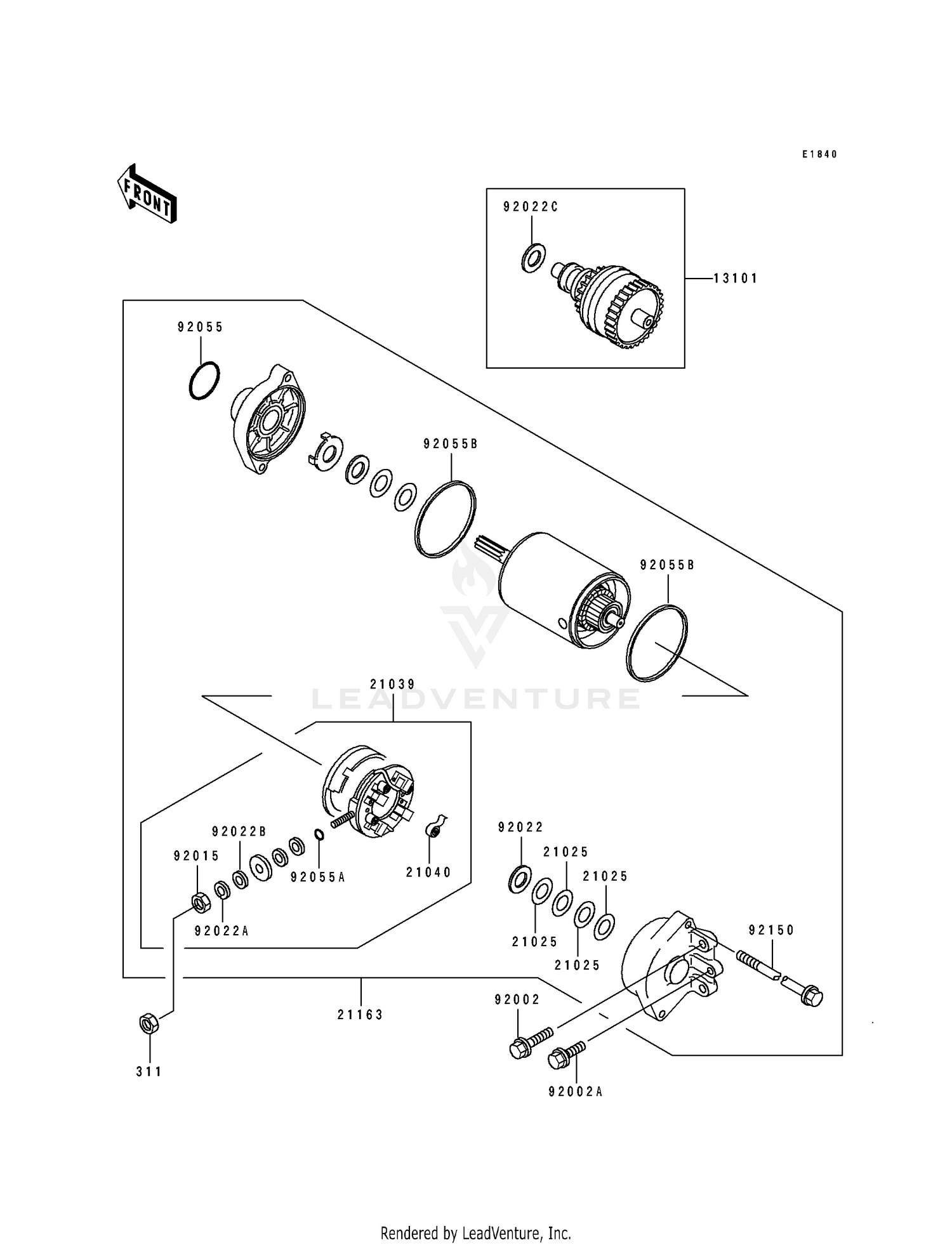 STARTER MOTOR