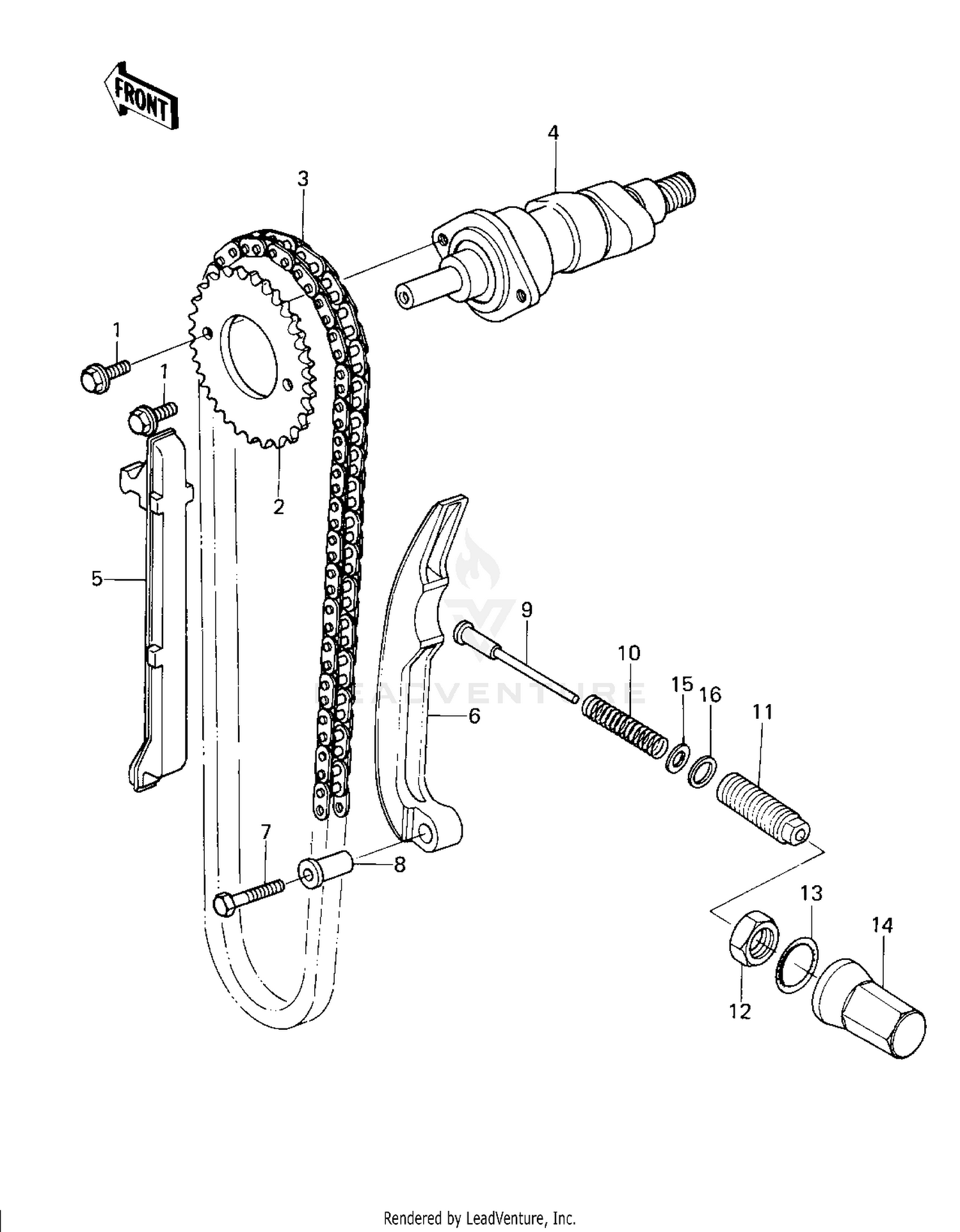 CAMSHAFT/CHAIN/TENSIONER