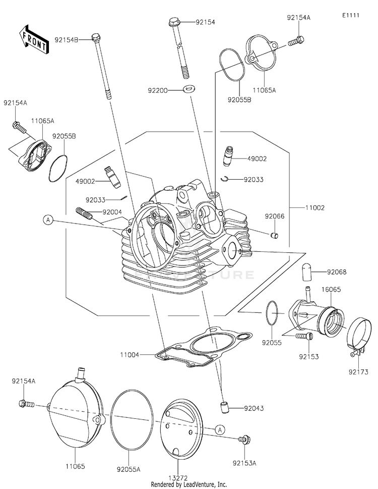 Cylinder Head Schematic