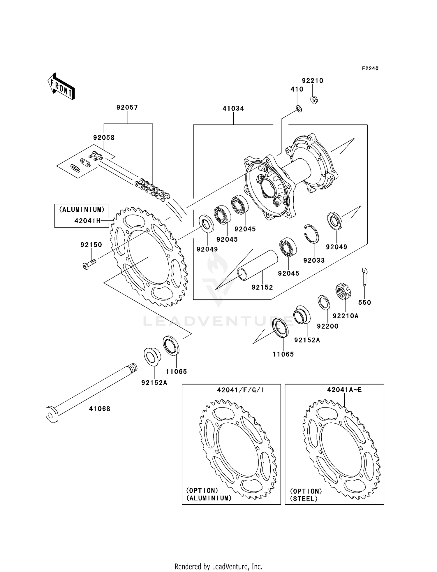 REAR HUB