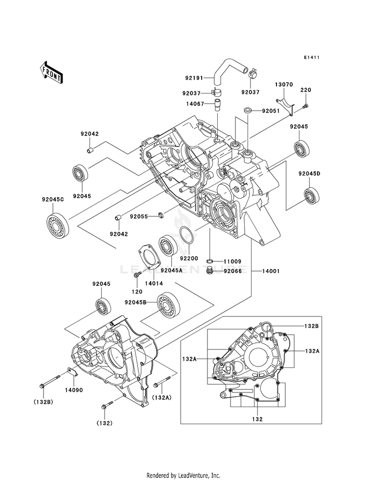 Crankcase Schematic