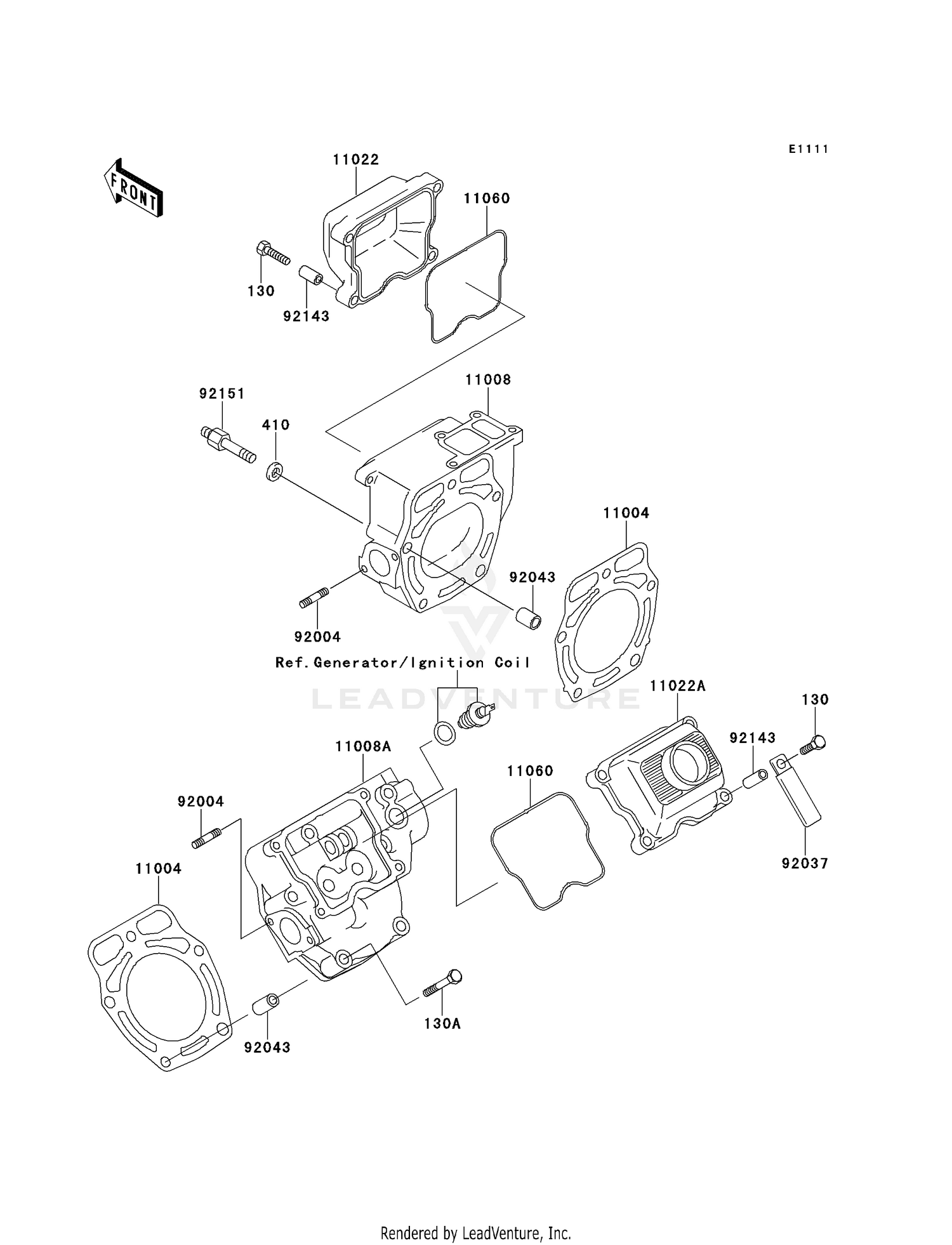 11008 HEAD-COMP-CYLINDER