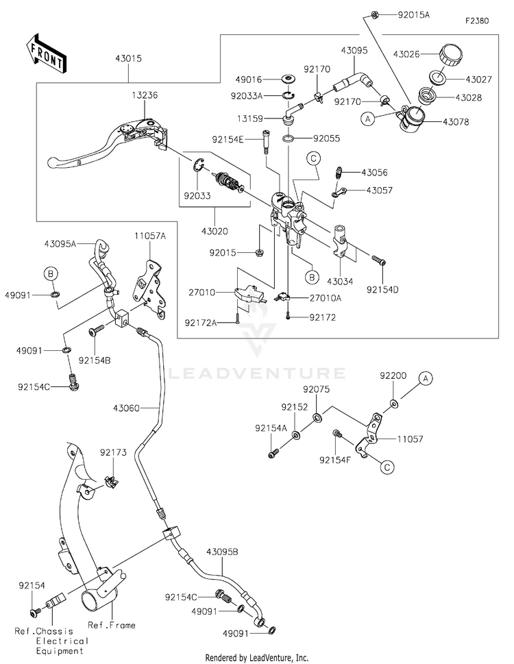 Clutch Master Cylinder Schematic