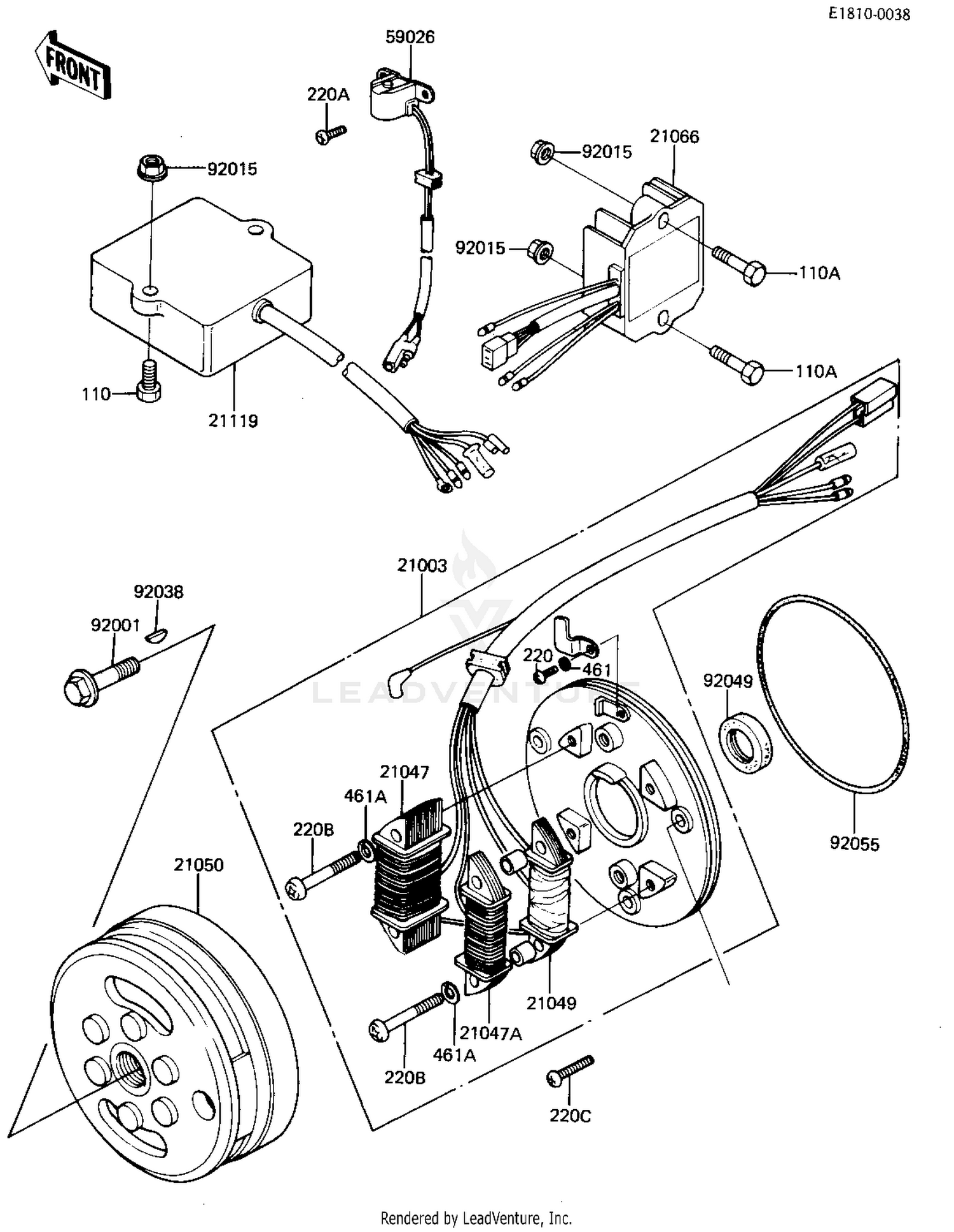 IGNITION/GENERATOR/REGULATOR