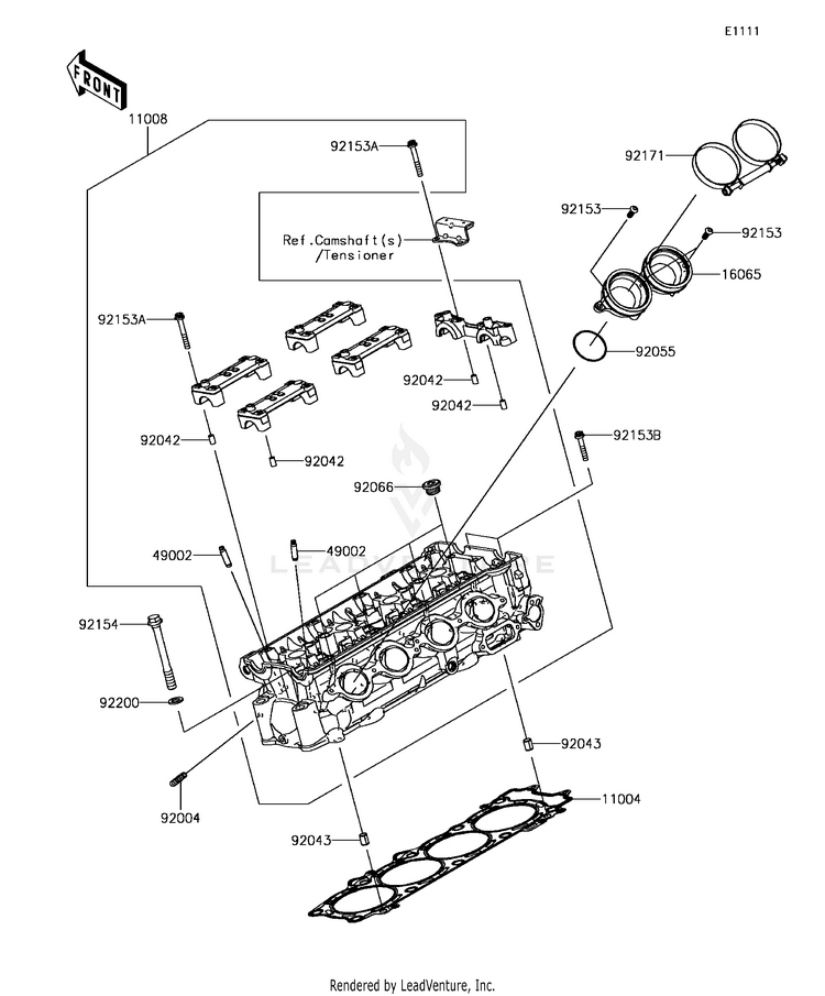 Cylinder Head Schematic