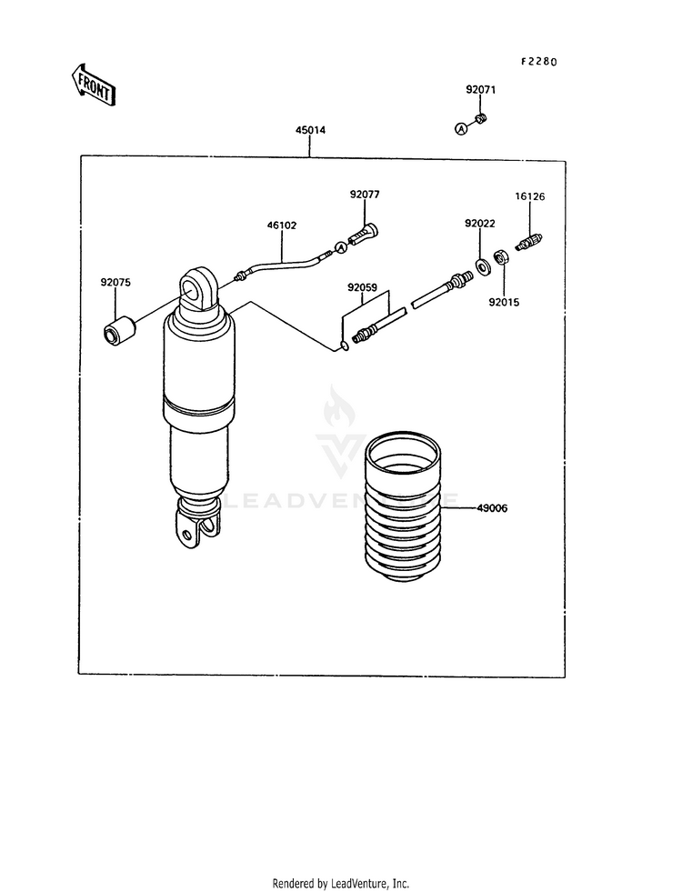 Shock Absorber(S) Schematic