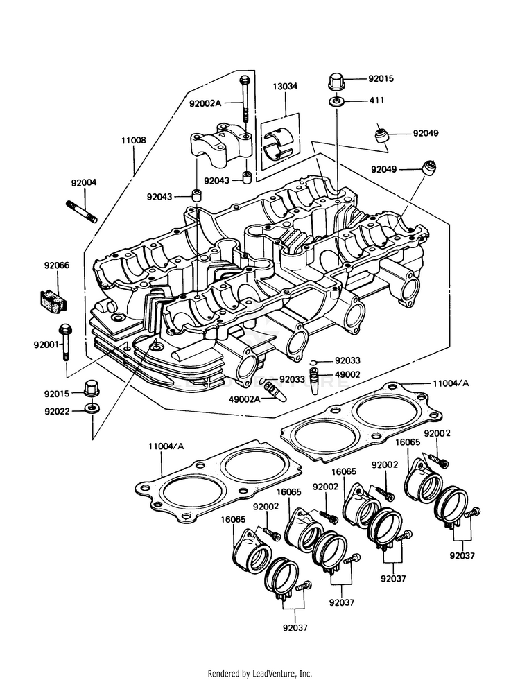 Cylinder Head Schematic