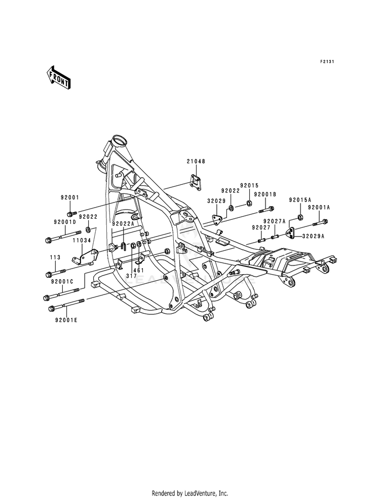 Frame Fittings Schematic
