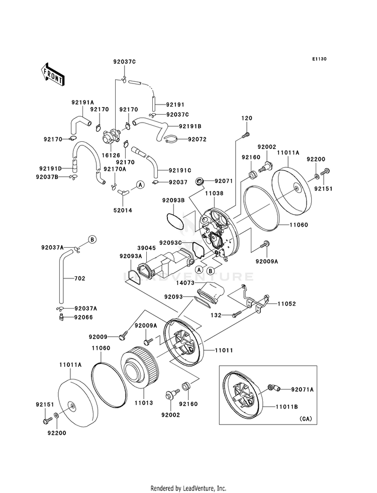 Air Cleaner Schematic