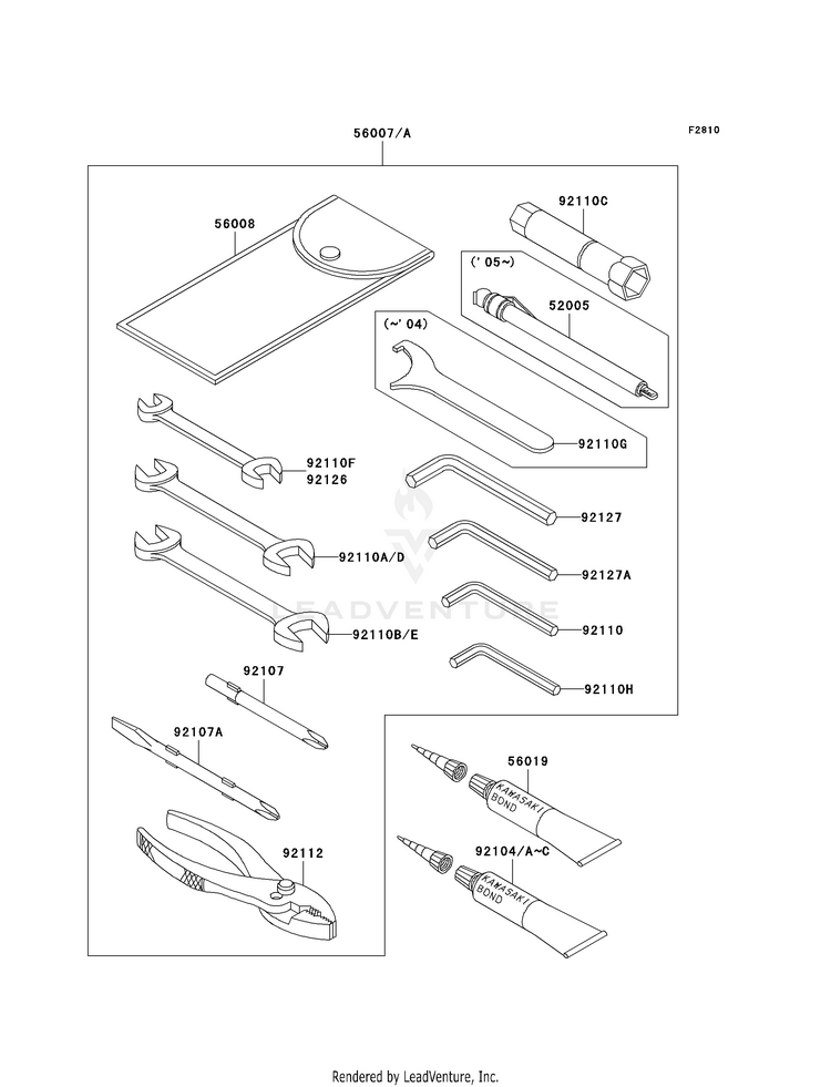 Owner's Tools Schematic