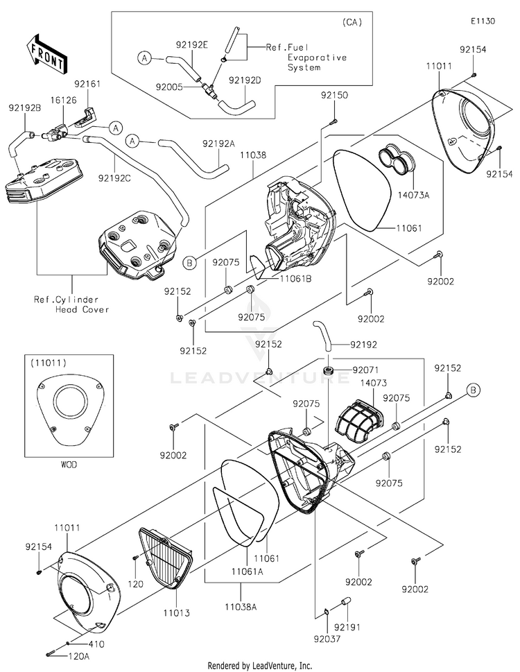 Air Cleaner Schematic