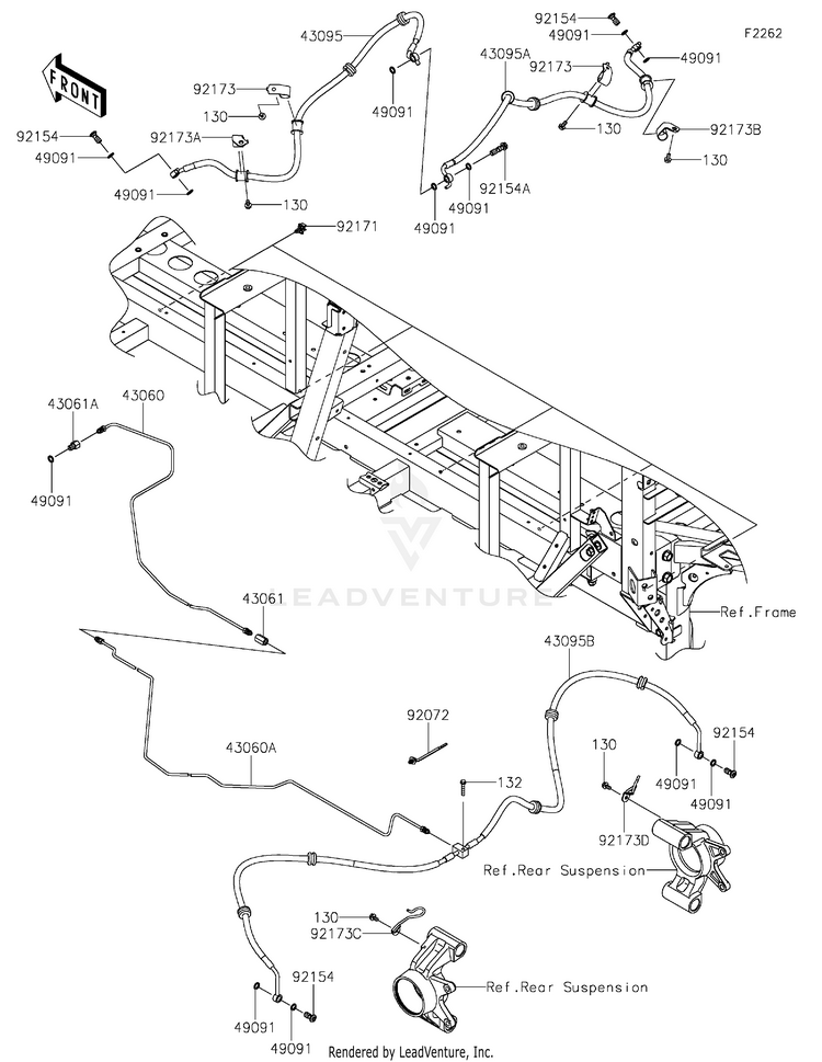 Brake Piping Schematic